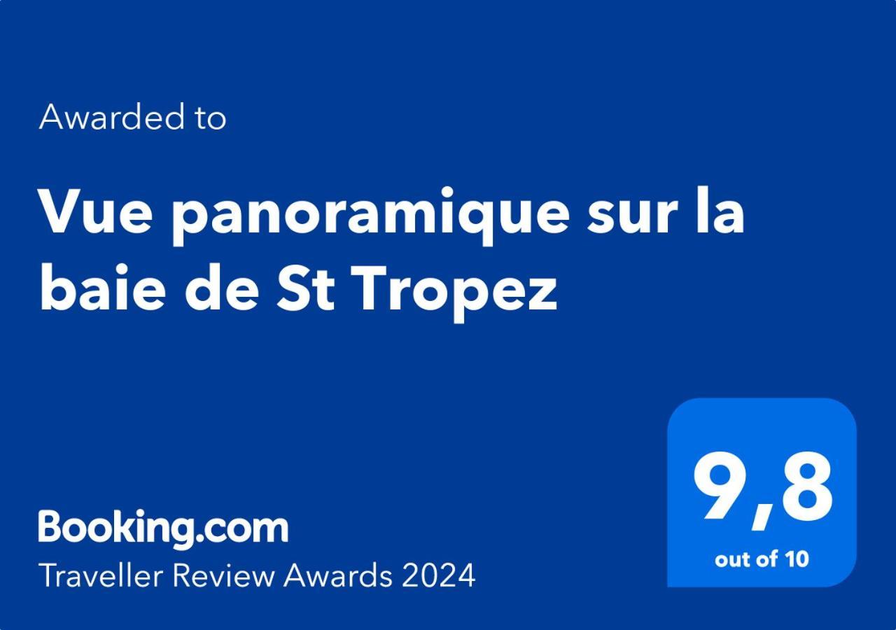 Vue Panoramique Sur La Baie De St Tropez Vila Les Issambres Exterior foto